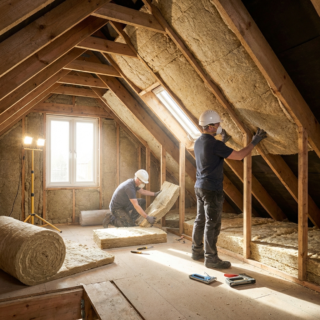 Docieplanie poddaszy